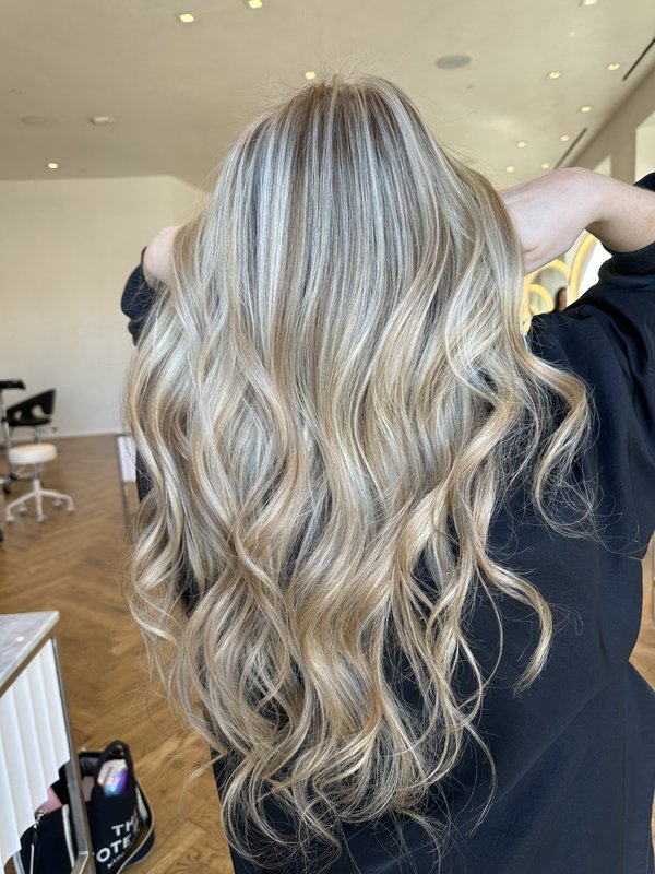 Blonde Balayage Hair Color - Houston Hair Stylist