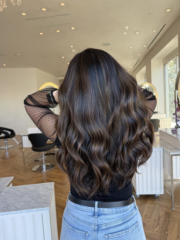 Balayage Hair Color - Natural Highlights